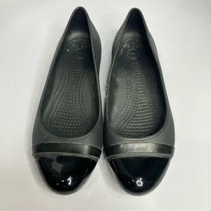 Crocs black ballet flats size 9‎ thumbnail 3