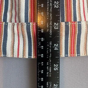 Wrangler Girlfriend Jacket Women's M Striped Denim Oversized Retro Cowboy thumbnail 10