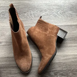 Sam Edelman Kaiti Leather Ankle Boots Size 9 thumbnail 4