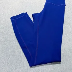 Lululemon Wunder Train Mid Rise Tights Size 2 Blue Gym Active Athletic Tight thumbnail 2