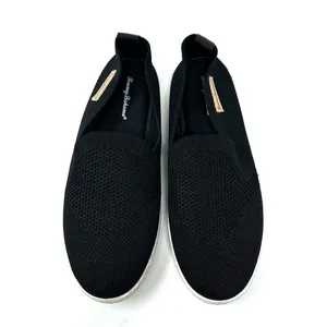 Tommy Bahama Size 10 Slip-On Deck Comfort Shoes Black with White Sole‎ thumbnail 7