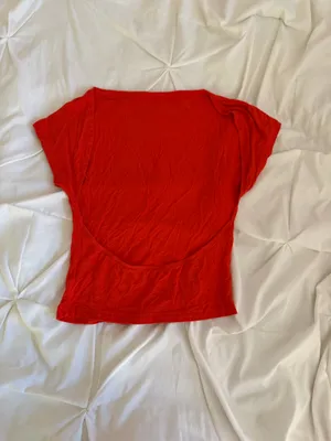 Shein Red Top thumbnail 2