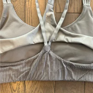 Gray Fila Sports Bra size large thumbnail 4