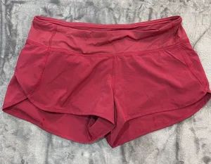 Lululemon Speed Up Shorts Womens Dark Pink Low Rise Running 8 thumbnail 1