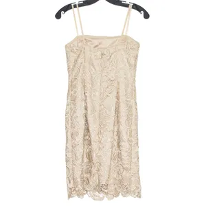 Cache Strapless Floral Lace Dress Cocktail Wedding Guest Formal Bridal Party 4 thumbnail 2