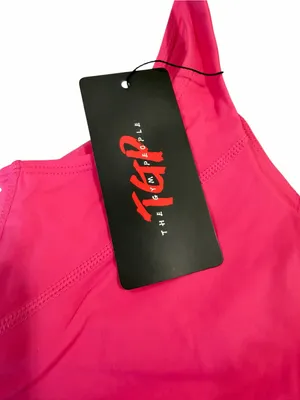 The Gym People NEW Women's Pink Built In Bra Exercise Top Size Small #260242 thumbnail 4