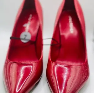 New Marc Fisher women's Red stiletto 4 inch pointed hill thumbnail 1