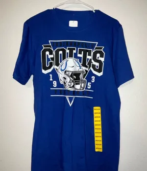 NFL Blue Indianapolis Colts Graphic Short Sleeve Tee thumbnail 1