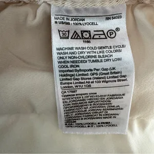 Banana Republic Rayon Paper bag Jogger Pants Ivory Women’s‎ Size M Medium thumbnail 5