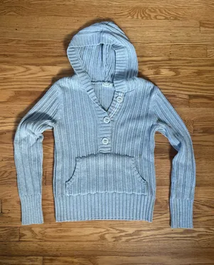 old navy ribbed knit sweater  thumbnail 2