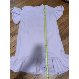 Ulla Johnson Tillie Pink Sweatshirt Ruffle‎ Trim Dress Size Large thumbnail 6