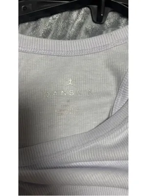 Danskin Women’s Lavender Ribbed Racerback Tank Top – Size Medium thumbnail 4