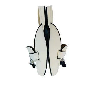 Adrienne Vittadini‎ Saige Tassel Loafer Mule In Smooth White Size 8.5M NWB thumbnail 6