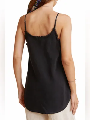 Bella Dahl Frayed Edge Camisole XL NWT thumbnail 2