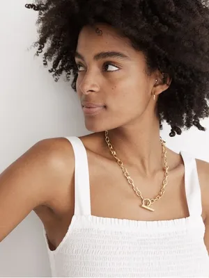 Madewell Lucie Smocked Tank Top White Size Small thumbnail 3
