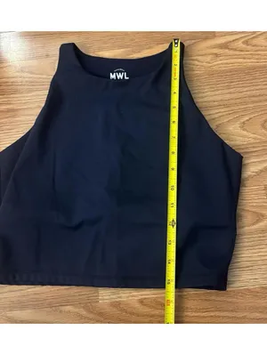 Madewell MWL Sports Bra Tank Size Medium thumbnail 4