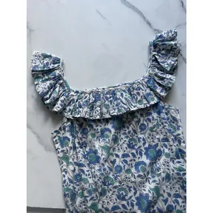 Tuckernuck Hello Dobson The Margaret Flutter Sleeve Floral Dress Sz XS Feminine Chic Modest thumbnail 6