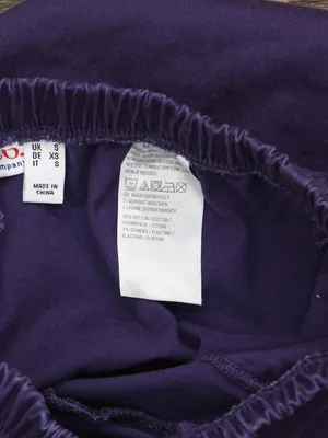 Denim & Co. Waist Stretch Regular Side Pocket Pants Deep Grape Purple XS thumbnail 4