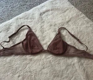 Victoria's Secret unlined mauve bra thumbnail 1