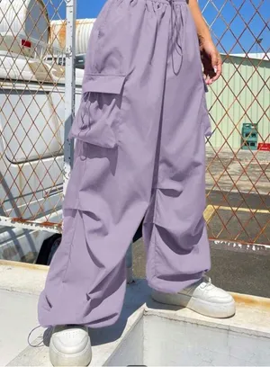 purple parachute pants thumbnail 1