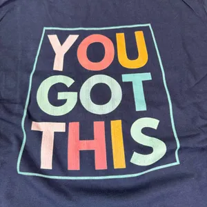Bella Canvas You Got This Graphic Tee in Small Navy Blue thumbnail 5