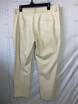 Zara women Cream Straight-Leg Pants thumbnail 4