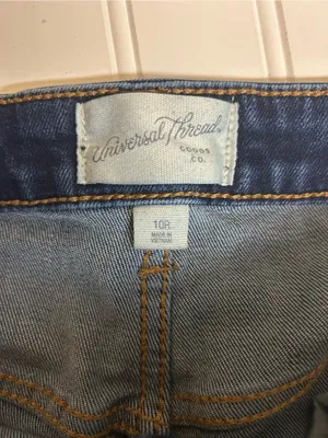 Universal Thread High Rise Everyday Wide Leg Jeans Size 10R thumbnail 7