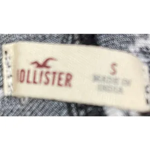 Hollister Dress Size‎ Small Black White Floral Pattern SS Open Shoulder thumbnail 6