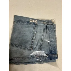 Aeropostale Mom Jeans Womens 00 Light Wash Distressed Ripped High Rise Denim thumbnail 5