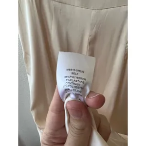 Meshki Kimberly Ivory Satin Cowl Neck Slit Cocktail Slip Dress Size Medium thumbnail 11