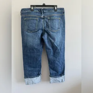 Banana Republic Cropped jeans capri‎ denim size 8 thumbnail 3