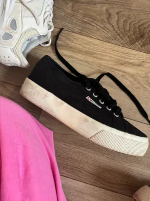 Superga Sneakers Black Classic Canvas thumbnail 4