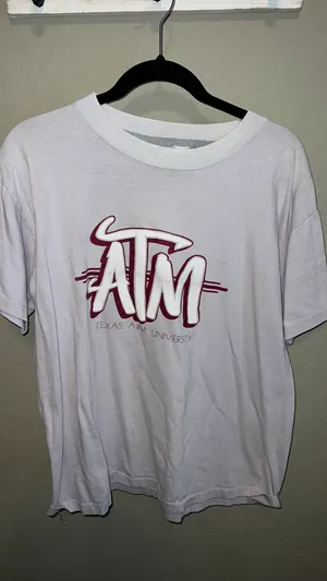 Texas A&M Vintage Tee Size L thumbnail 1