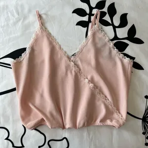 Pink Lace Cami Top thumbnail 1