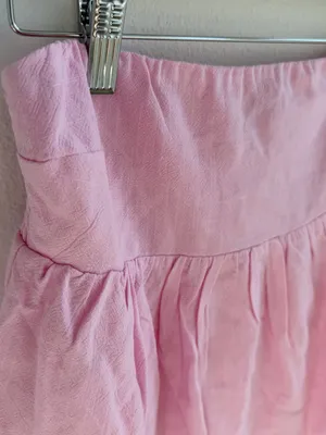 Peppermayo Pink Smocked Mini Skirt XS Ruffle Fairy Coquette thumbnail 5