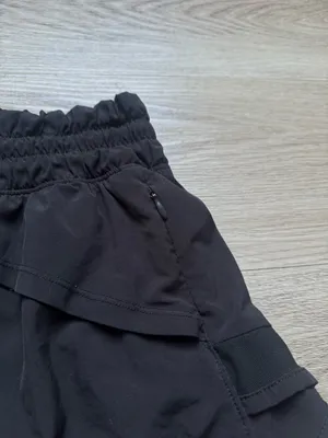 Women’s Black Champion Running Shorts thumbnail 4