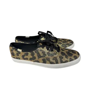 Keds x Kate Spade Leopard Glitter Champion Sneakers Size 7 thumbnail 2
