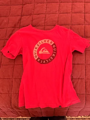 Red Quiksilver Graphic Tee thumbnail 2