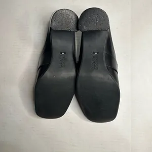 Franco Sarto Women Black Open Back‎ Shoes Size 8W thumbnail 8