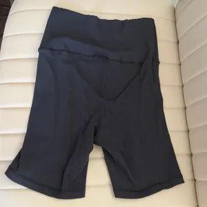 Aerie Ribbed Shorts Women's Black Bottoms stretchy Small/Medium thumbnail 4