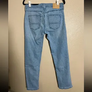 Hollister Women's Light Blue Slim Straight‎ Leg Jeans size w 29 L 30 thumbnail 4