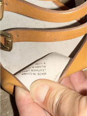Michael Kors Winston leather strappy block-heel sandals thumbnail 5