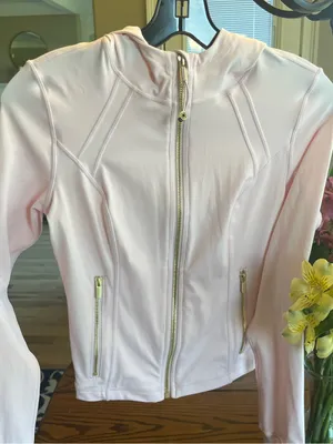 Ballerina Pink Women’s Zip-Up Hooded Jacket New thumbnail 1