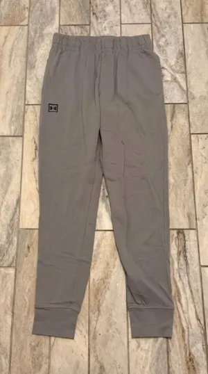 NEW Under Armour women's small gray jogger sweatpants thumbnail 1