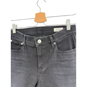 AYR The Stir Jeans Black High Rise Straight Crop Stretch‎ Denim 27S thumbnail 7