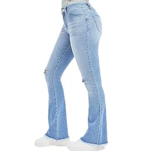YMI High Rise Flare Leg Jeans thumbnail 2