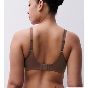 Chantelle NORAH 38DDD SEAMLESS COMFORT Super Soft BRA Brown Underwire 13F1 $88 thumbnail 2