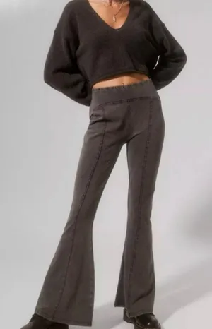 Grey Flare Pants thumbnail 1