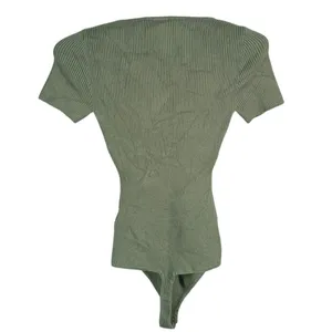 Abercrombie & Fitch Sweetheart Corset Bodysuit Size XS Sage Green Romantic Sexy thumbnail 3