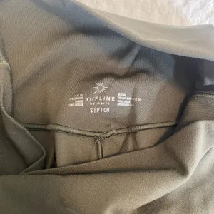 Aerie Olive Green 7/8 Leggings thumbnail 3